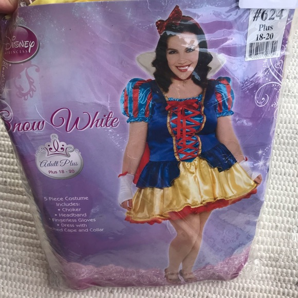 Adult Snow White Costume Med - Picture 3 of 7